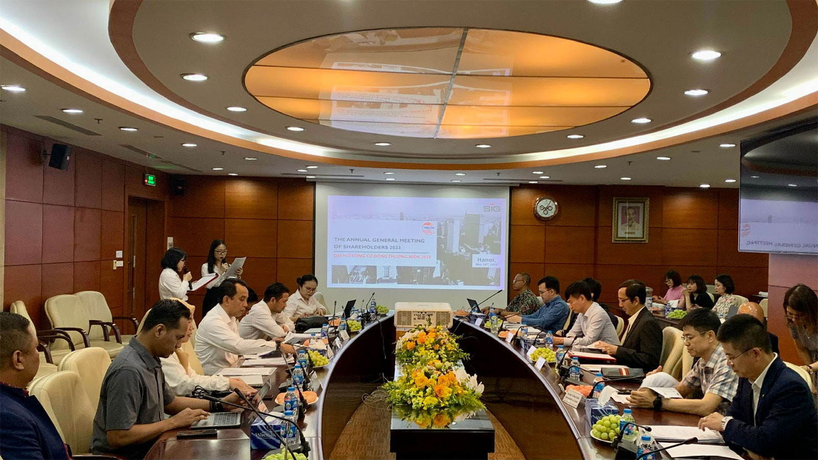 ĐẠI HỘI ĐỒNG CỔ ĐÔNG THƯỜNG NIÊN TLCC DIỄN RA THÀNH CÔNG TỐT ĐẸP