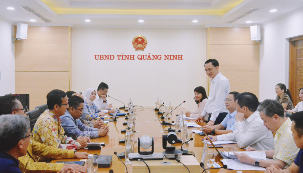 TẬP ĐOÀN SEMEN INDONESIA LÀM VIỆC VỚI TỈNH QUẢNG NINH